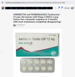 IVERMECTIN and FENBENDAZOLE Testimonial - 72 year old woman with Stage 4 NSCLC Lung Cancer ha...webp